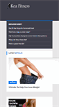 Mobile Screenshot of koafitness.com
